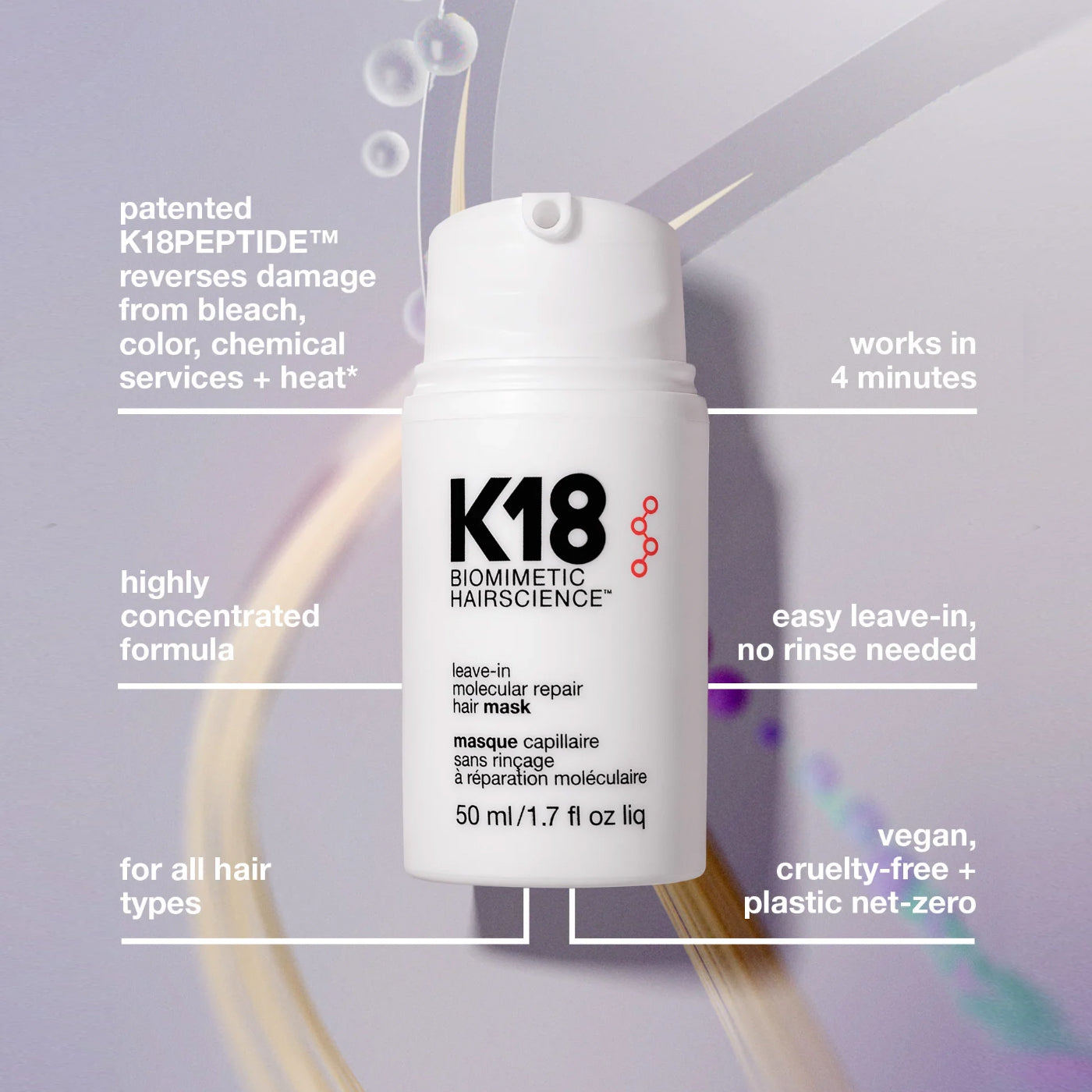 Leave-In Molecular Repair Hair Mask