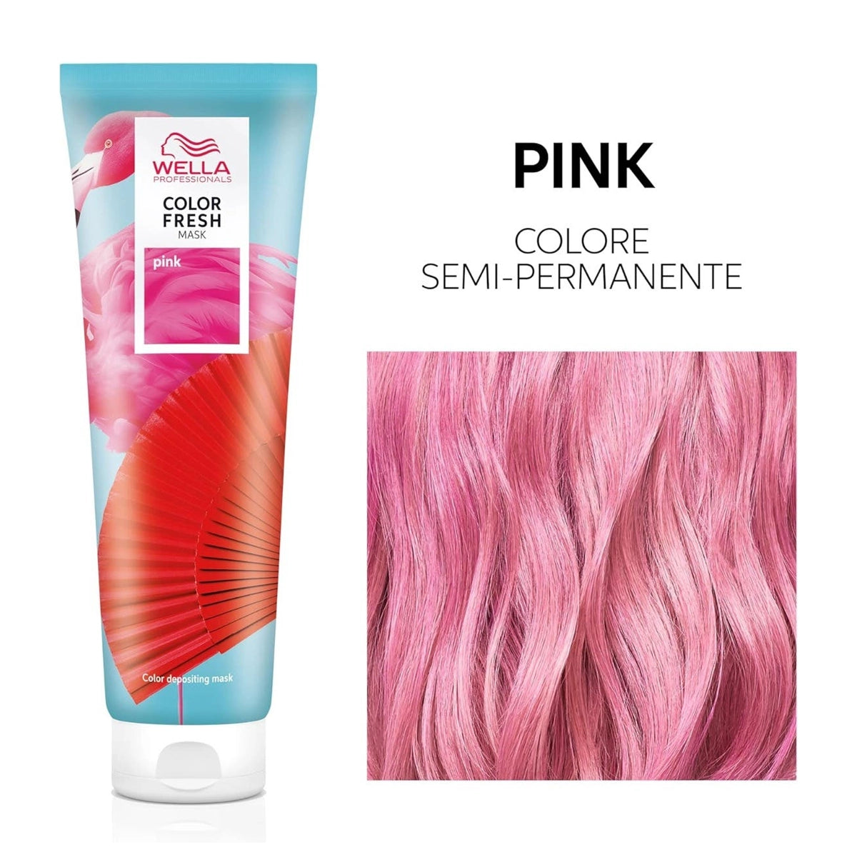 Color Fresh Semi-Permanent Hair Mask in Pink